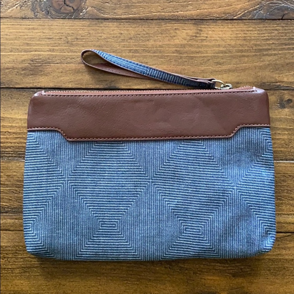 Anthropologie Miss Albright Wristlet